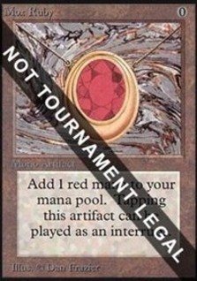 Mox Ruby • Unlimited Edition (2ED) #265