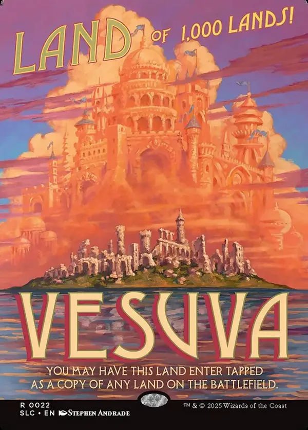 Vesuva (Halo Foil) • Secret Lair: An Encyclopedia of Magic (SLC) #49