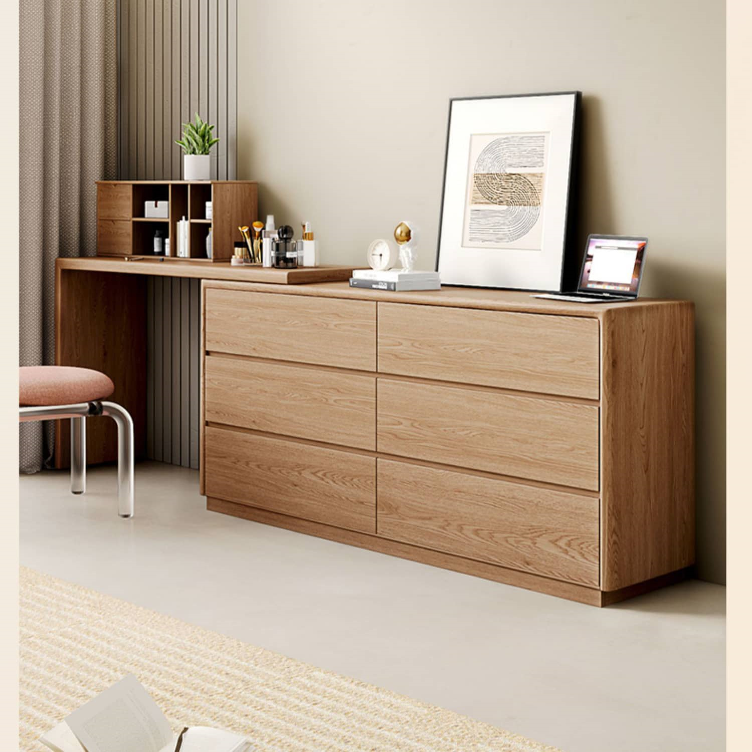 キャビネット タンス チェスト ラック 無垢材 ケヤキ ナチュラル