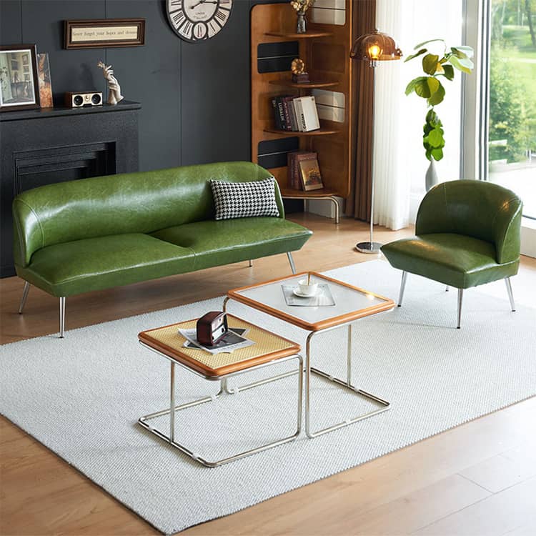 ソファ おしゃれ PUレザー 1人掛け 2人掛け 3人掛け スチール脚