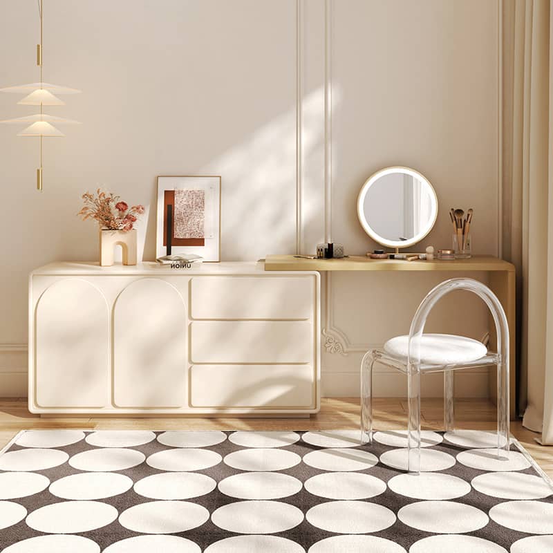 ドレッサー ホワイト チェスト付き 収納 ホワイト おしゃれ