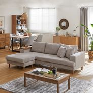 3人掛けカウチソファ カバーリング仕様 洗える [幅241] | 【公式