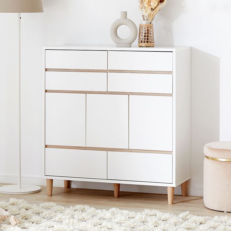 コンパクトサイズ チェスト ナチュラル/ホワイト [幅90] | 【公式