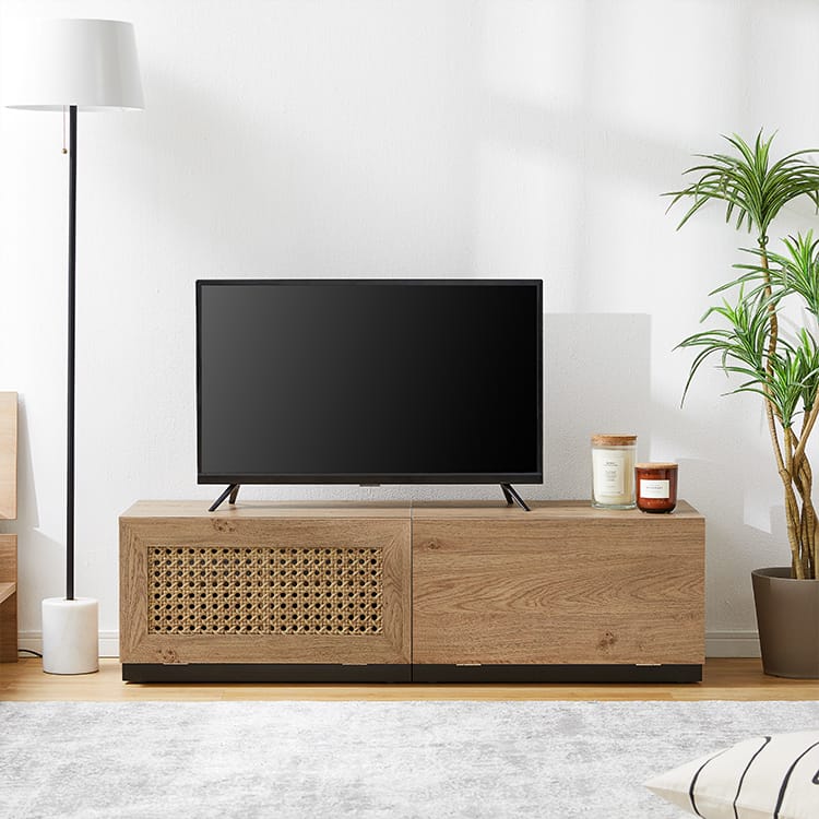 ラタン調テレビ台 木製 [幅180/幅240] | 【公式】LOWYA(ロウヤ) 家具