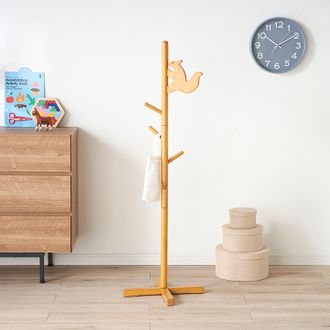 キッズ用ポールハンガー リス [幅30] | 【公式】LOWYA(ロウヤ) 家具