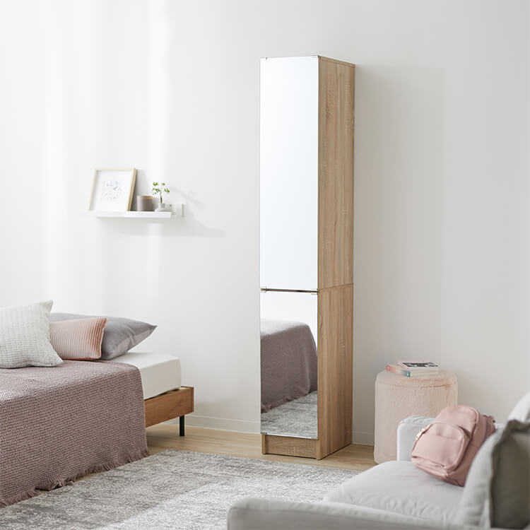 姿見ドレッサー ハンガーラック コンパクト [幅49] | 【公式】LOWYA