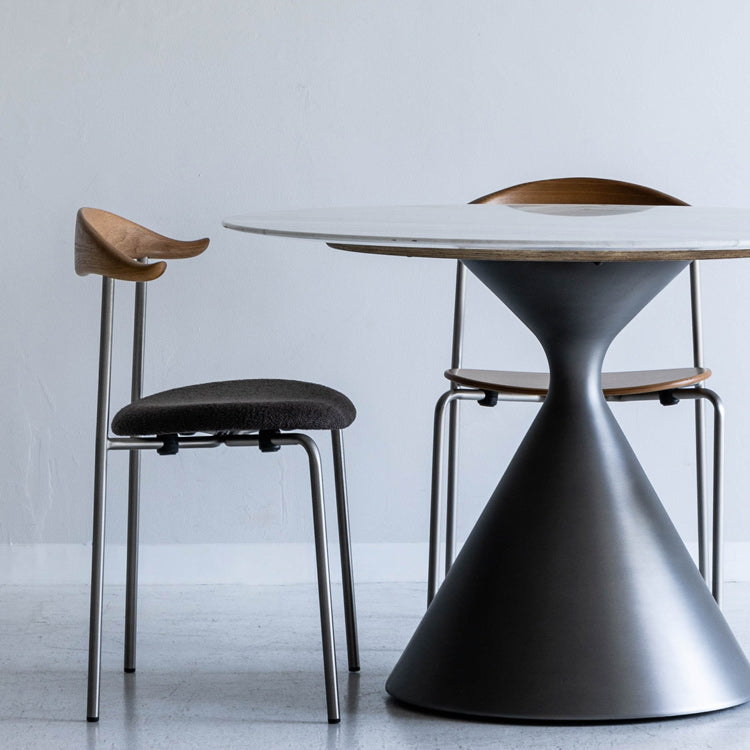 ラウル ダイニングチェア シルバー脚 | 家具・インテリア通販サイト