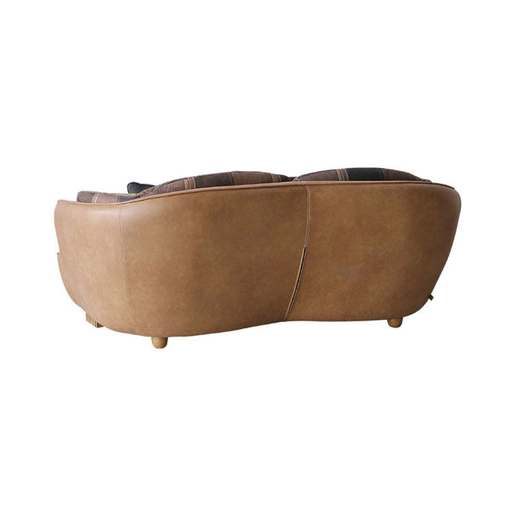 オピアムソファ 2.5人掛け リサイクルレザーキャメル | 家具