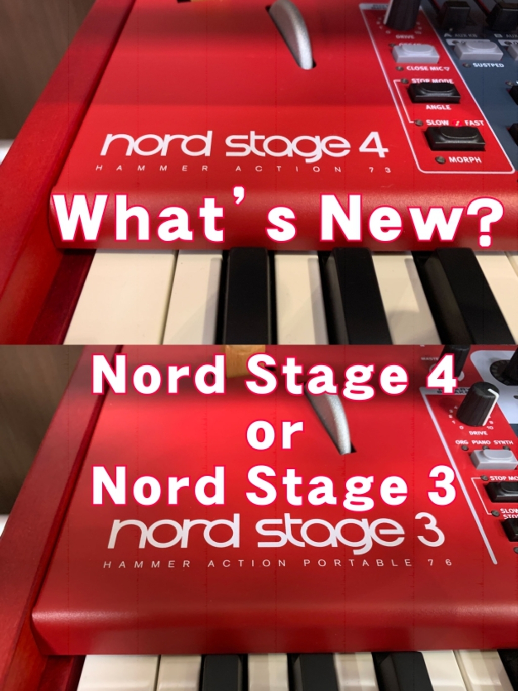 Nord（CLAVIA） Nord Stage 4 88 ノードステージ 88鍵盤 ピアノタッチ