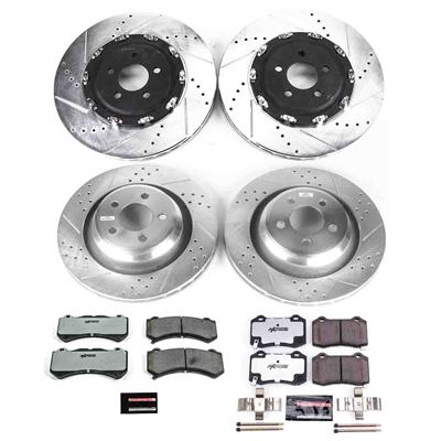 PowerStop K6794-26 PowerStop Z26 Street Warrior Brake Upgrade Kits