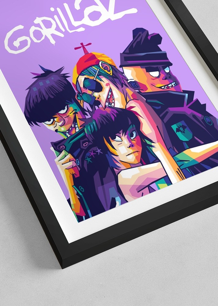 Gorillaz posters & prints by Agil Topann - Printler