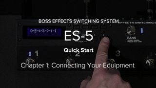 BOSS - ES-5 | Effects Switching System