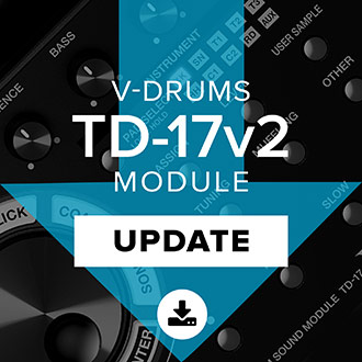 Roland - TD-17 Version 2 Update | Upgrade for the TD-17 V-Drums Module