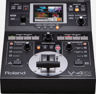 Roland Pro A/V - V-4EX | 4 チャンネル・ビデオ・スイッチャー<br