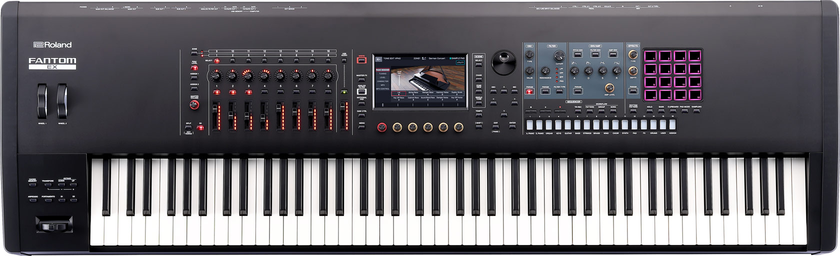 Roland - FANTOM 8 EX | Synthesizer Keyboard