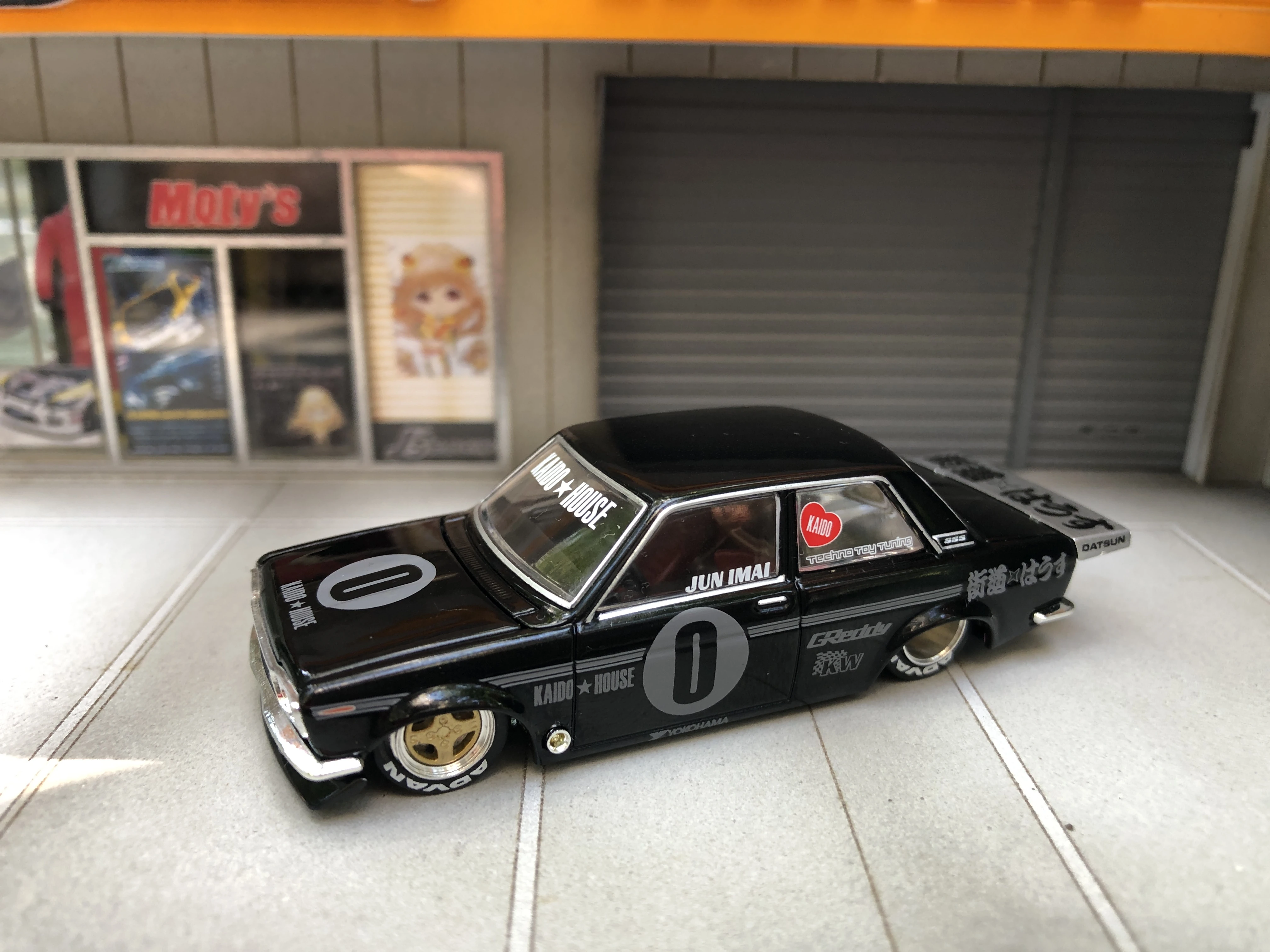 Datsun 510 Pro Street OG Black KaidoHouse Exclusive | Kaido House