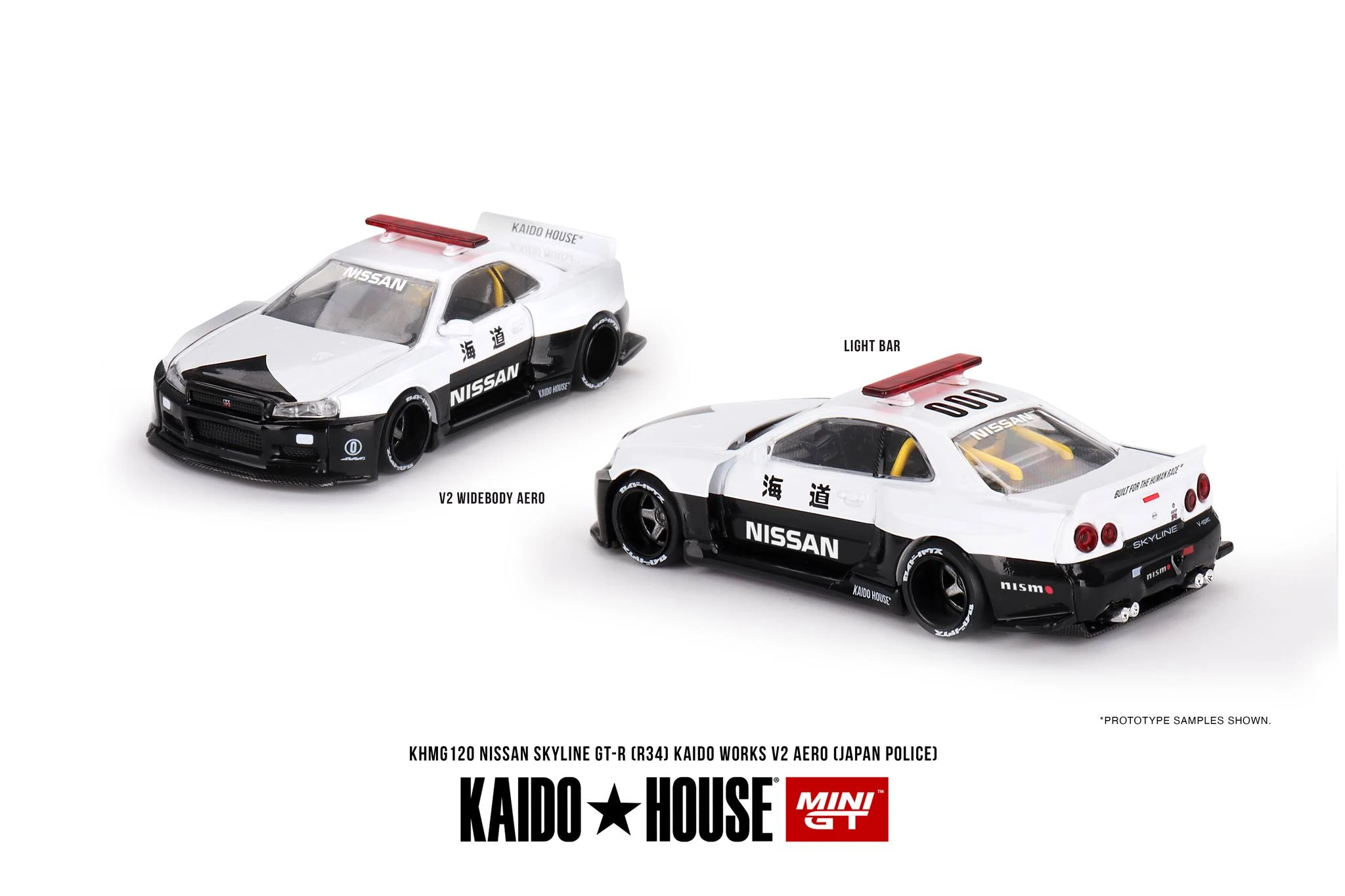 Nissan Skyline GT-R R34 Kaido Works (V2 Aero) Police | Kaido House