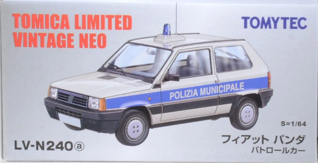 LV-N240a Fiat Panda (Patrol Car) | Tomica Wiki | Fandom