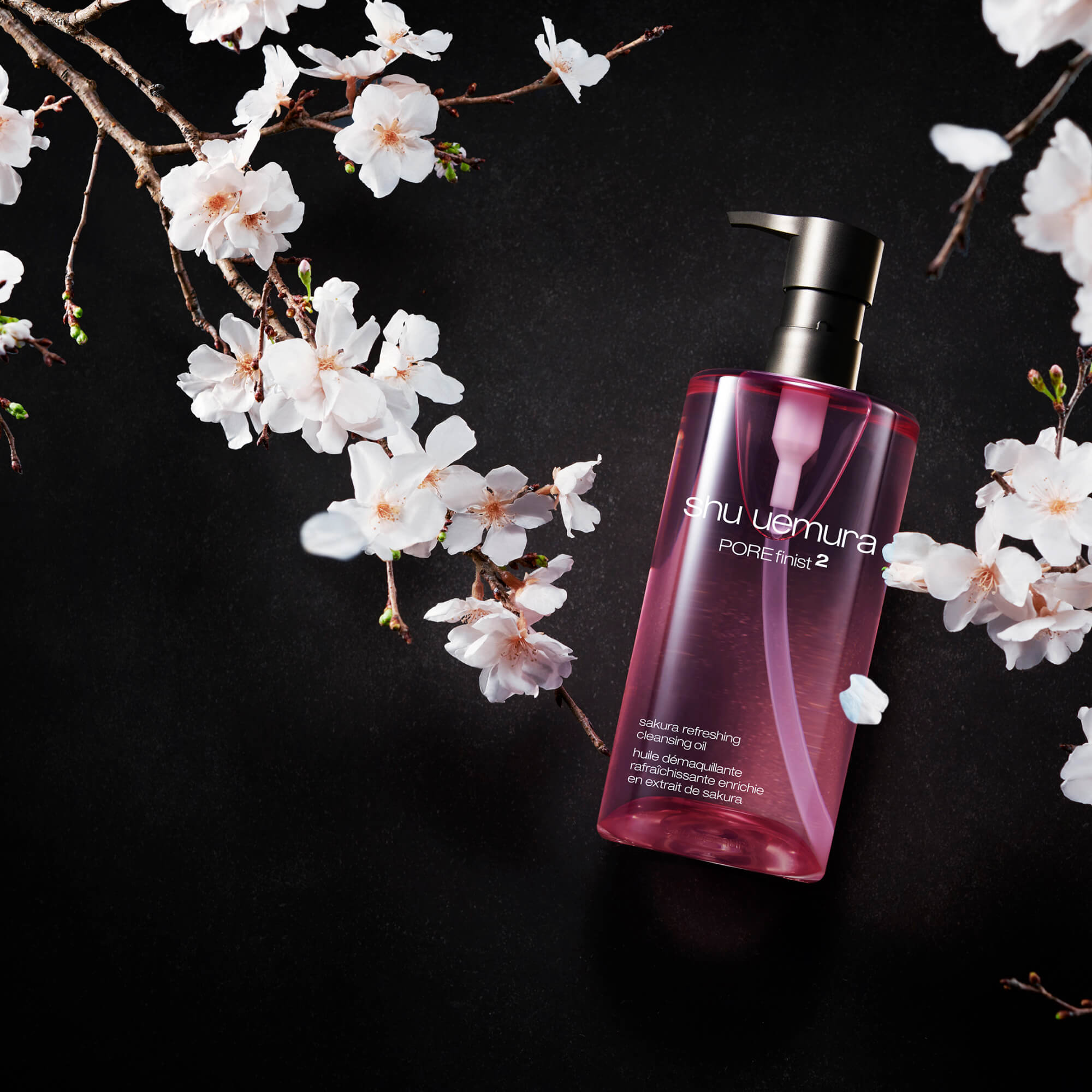 porefinist2 sakura refreshing cleansing oil | shu uemura us