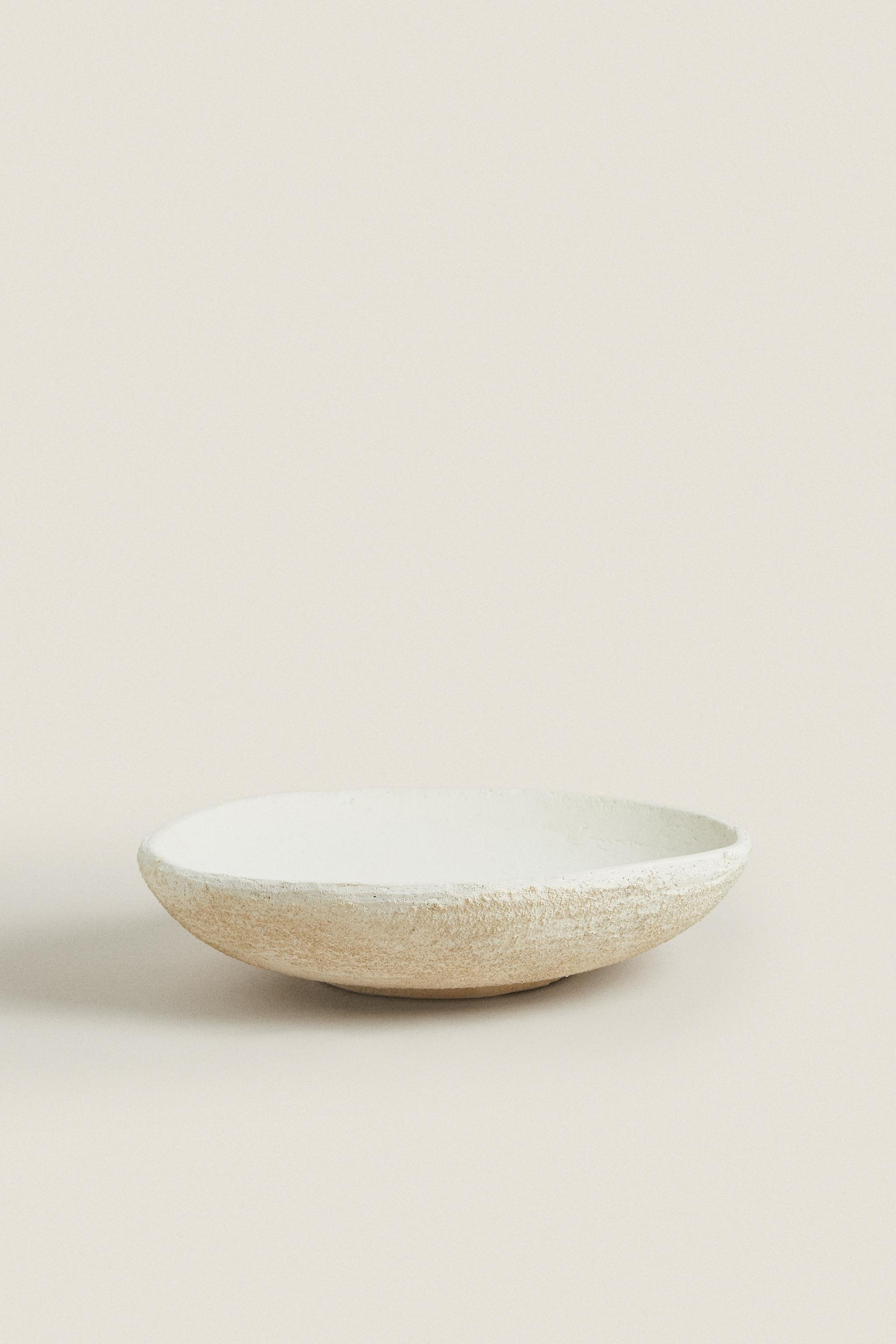 ROUGH-TEXTURE CERAMIC TRAY - Gray | ZARA United States