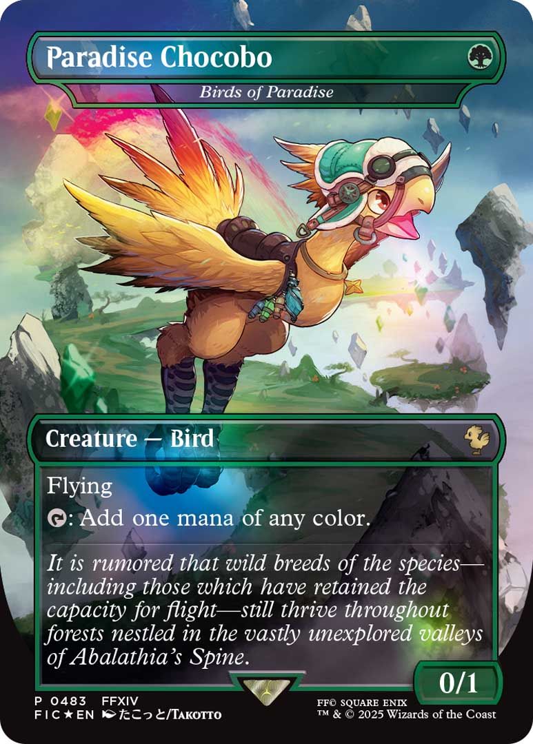 Magic gets even more Final Fantasy cards, including a Chocobo Bundle