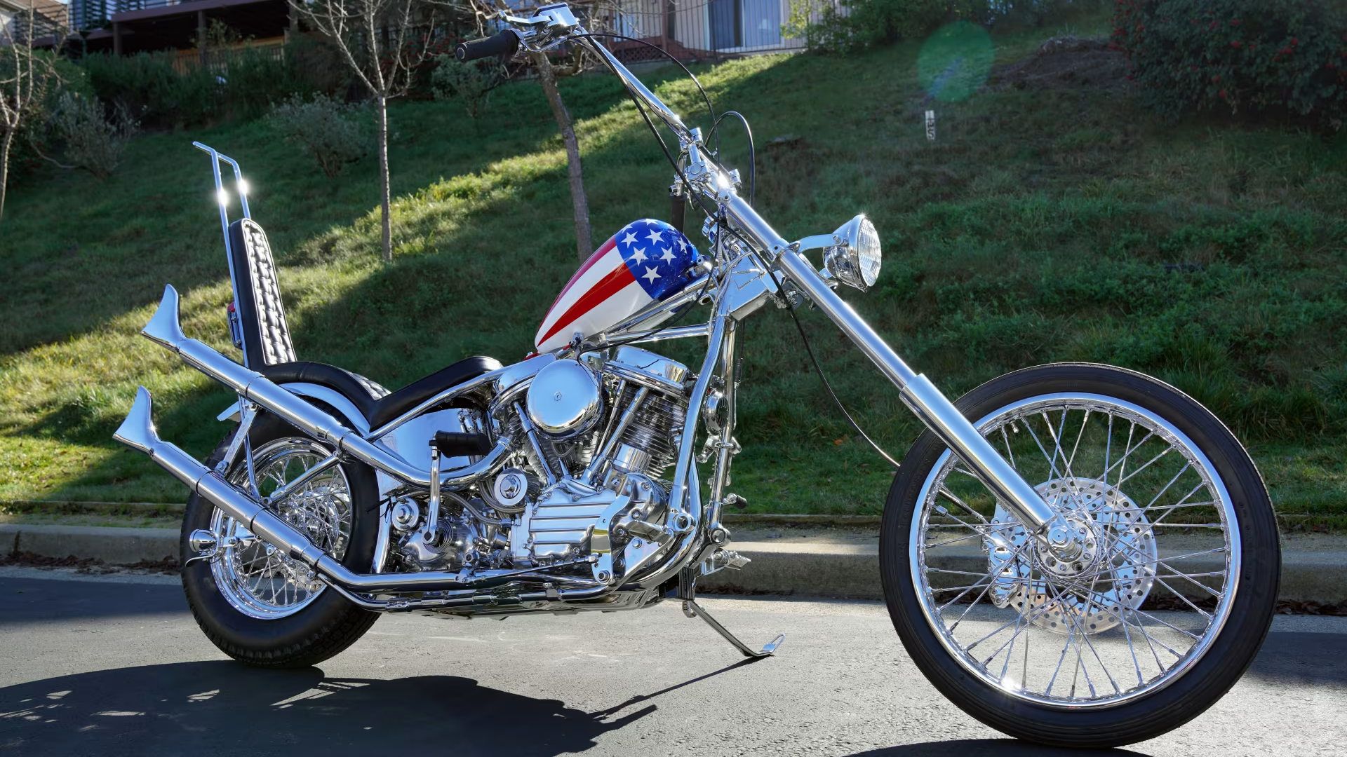 The Coolest 4th Of July-Themed Custom Motorcycle Ever Built