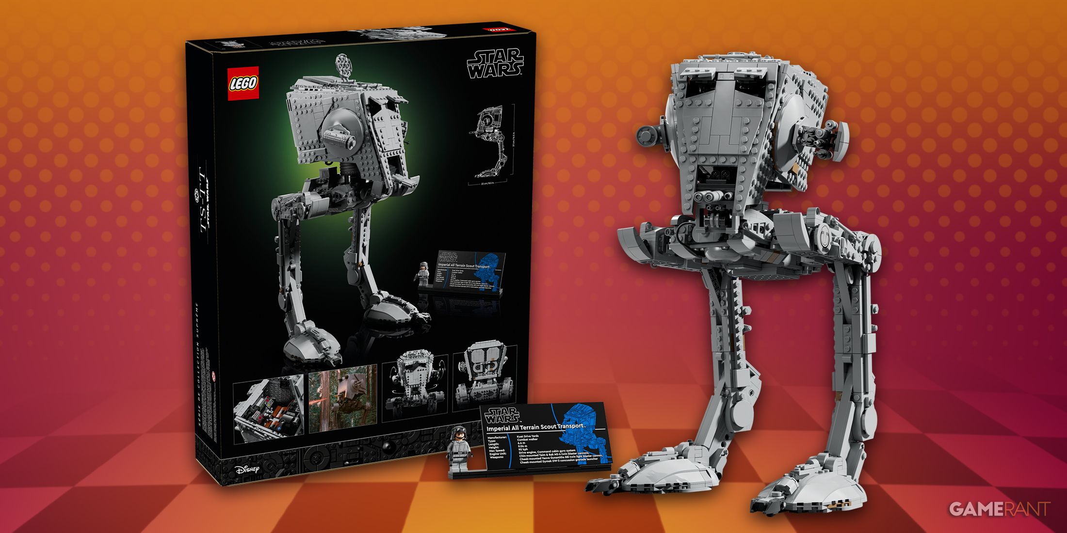New LEGO Star Wars AT-ST Walker Sets are Up for Preorder