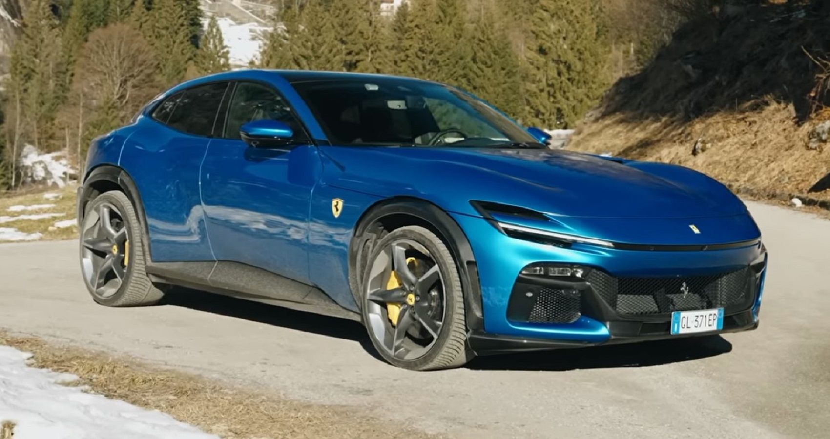 The First Drive Of The Ferrari Purosangue Reveals Practicality And