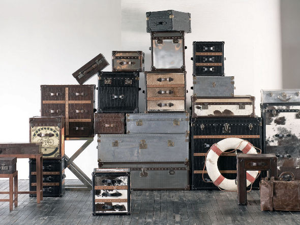 HALO STONYHURST LARGE LAMP TABLE VINTAGE CIGAR / ハロ ストニー