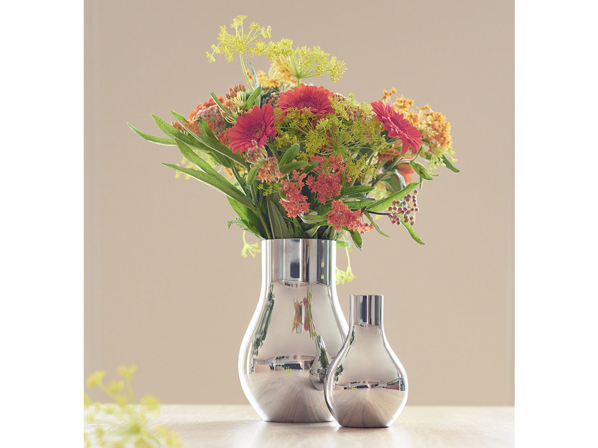 GEORG JENSEN CAFU VASE STAINLESS STEEL S / ジョージ ジェンセン