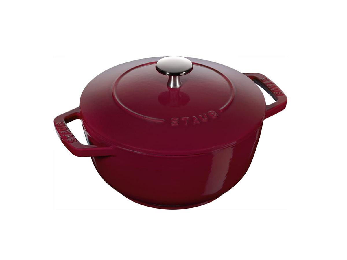 STAUB Wa-NABE / ストウブ ワナベ M 18cm（ボルドー） - インテリア