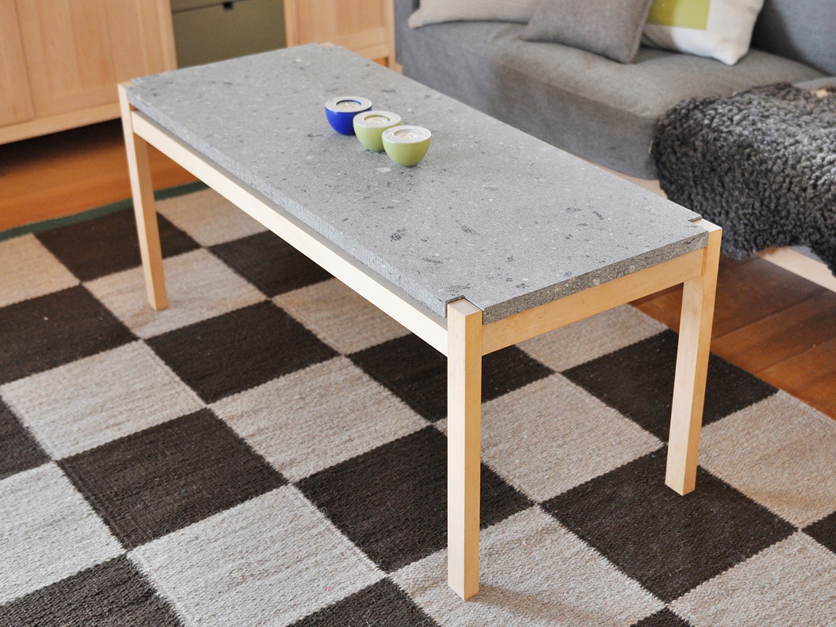 北の住まい設計社 n'frame Center Table Stone / きたのすまいせっけい