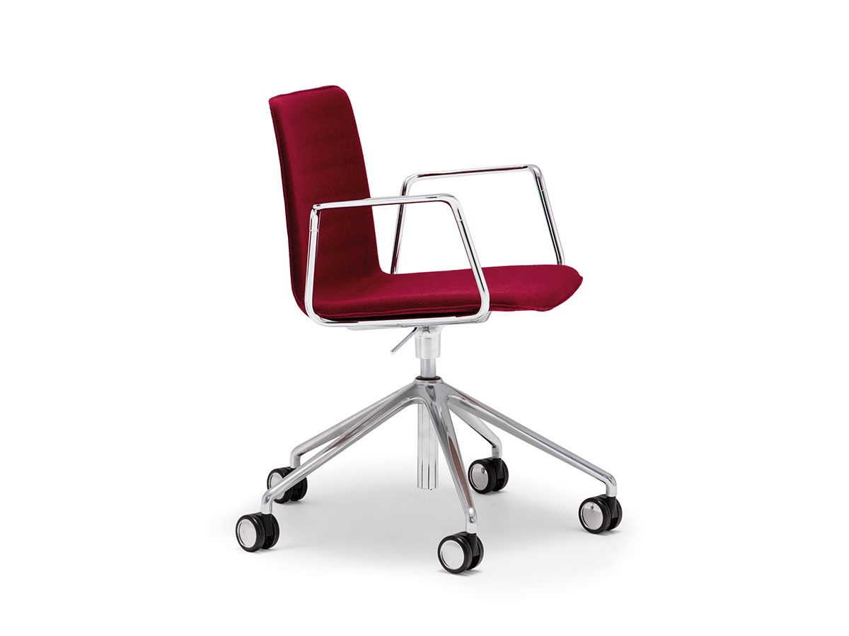 Andreu World Flex High Back Armchair Fully Upholstered Shell