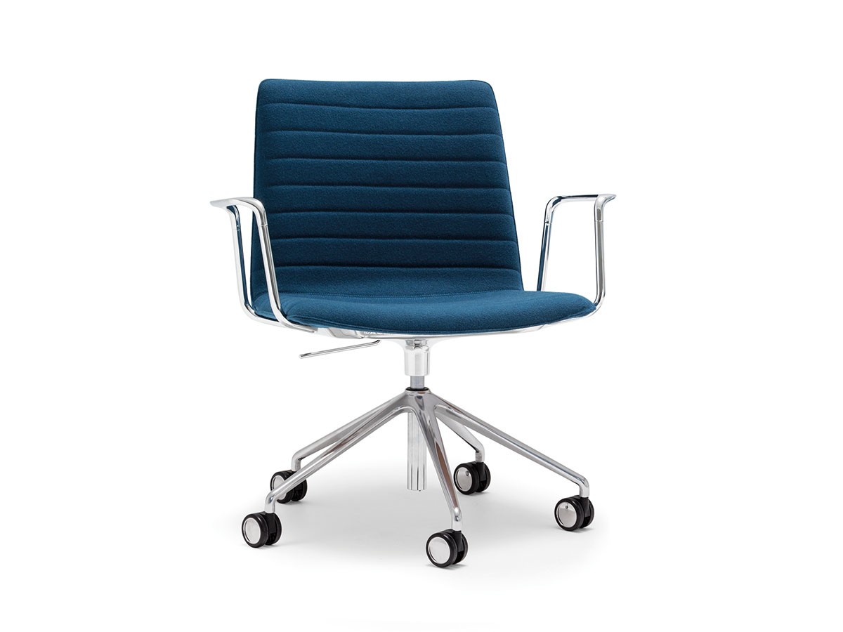 Andreu World Flex Corporate Armchair Fully Upholstered Shell