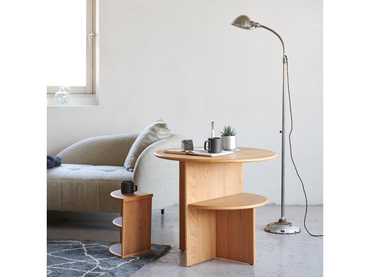 JOURNAL STANDARD FURNITURE PORTO QUARTER TABLE / ジャーナル