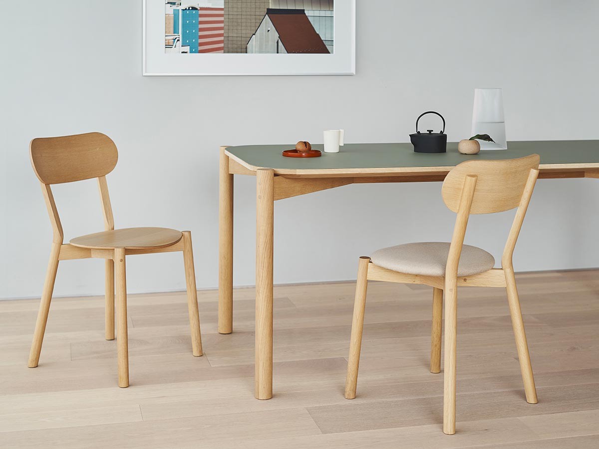 KARIMOKU NEW STANDARD CASTOR TABLE LINOLEUM 180 / カリモクニュー