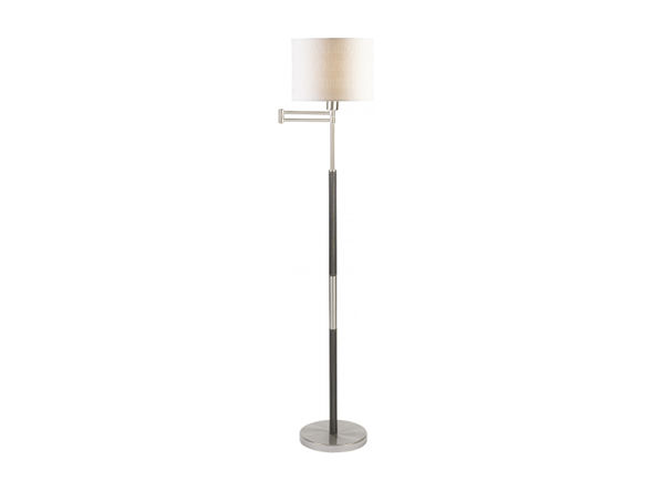 ROYAL DOULTON LIGHTING PARADISE BLACK SWING ARM FLOOR LAMP