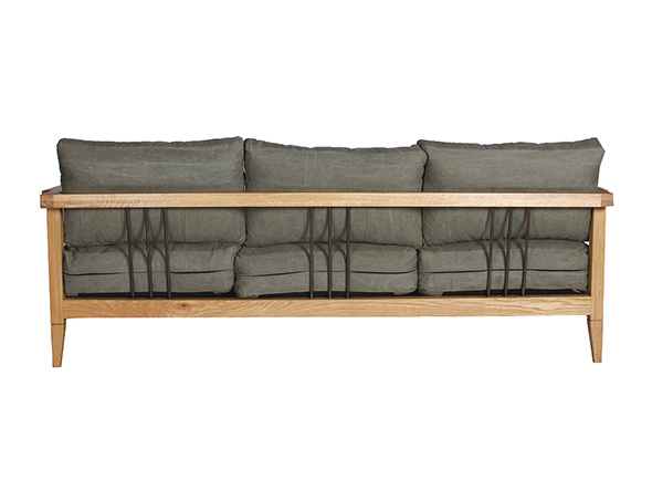 a.depeche solo 3seat sofa fabric / アデペシュ ソロ 3人掛けソファ