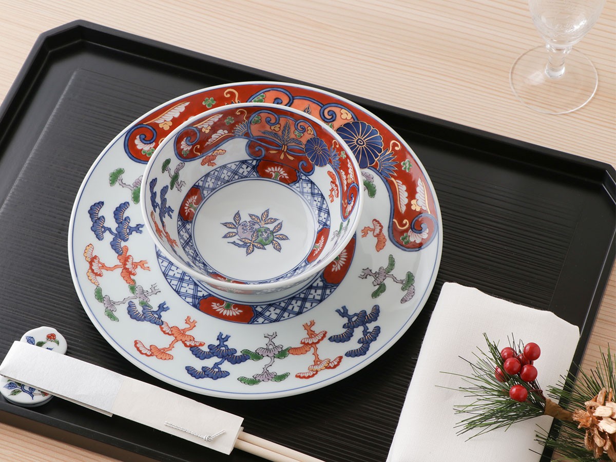 源右衛門窯 古伊万里風松絵 取鉢 / げんえもんがま 古伊万里風松絵 取