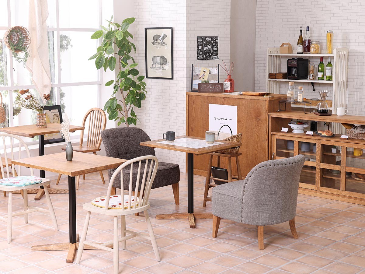 nora. TOFFY CAFE TABLE / ノラ トフィー カフェテーブル 木天板