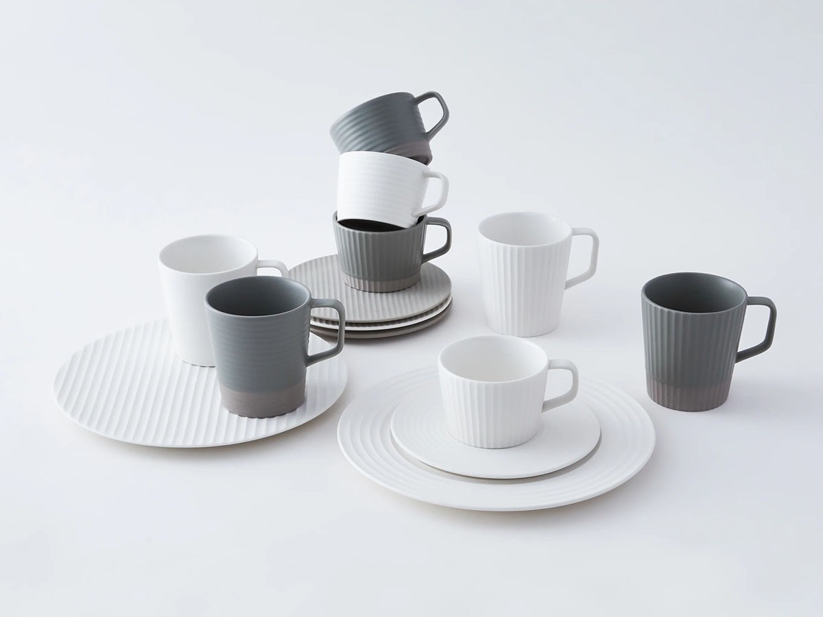 CEKITAY Cup & Saucer Pair Circle / セキテイ カップ & ソーサー ペア