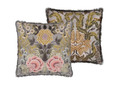 DESIGNERS GUILD Brocart Decoratif Embroidered Cushion