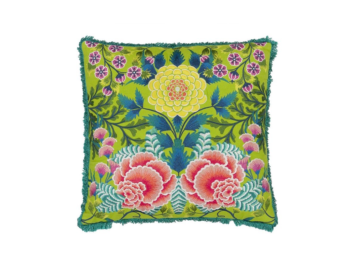 DESIGNERS GUILD Brocart Decoratif Embroidered Cushion