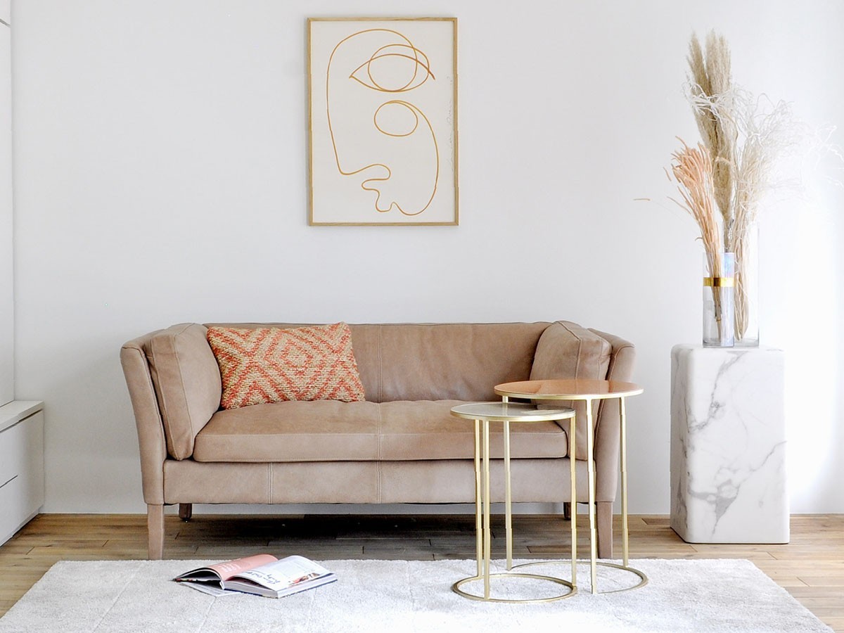 HALO FAT LUXE WHITE HEAD 3P SOFA / ハロ ファットリュクス ホワイト