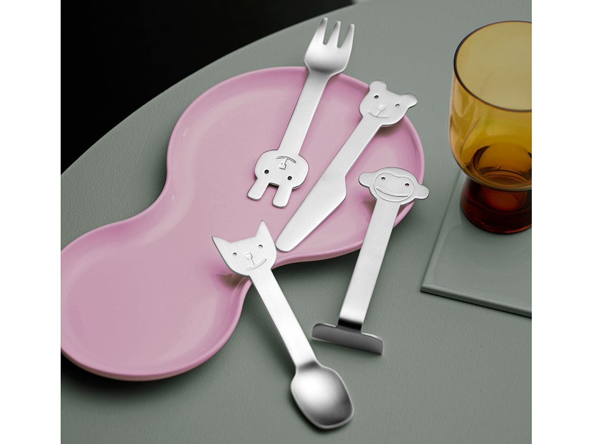 GENSE ANIMAL FRIENDS KIDS CUTLERY SET / ゲンセ アニマルフレンズ