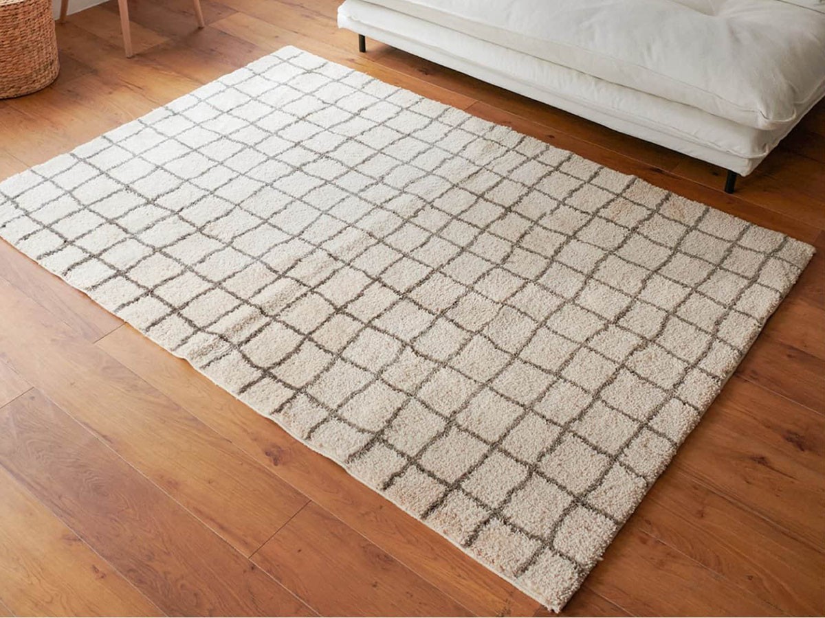 JOURNAL STANDARD FURNITURE GRID RUG / ジャーナルスタンダード