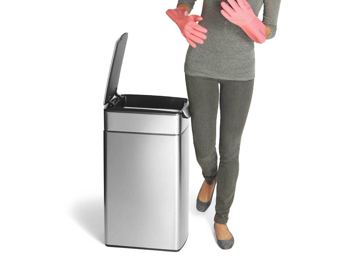 simplehuman Rectangular Touch-Bar Can / シンプルヒューマン