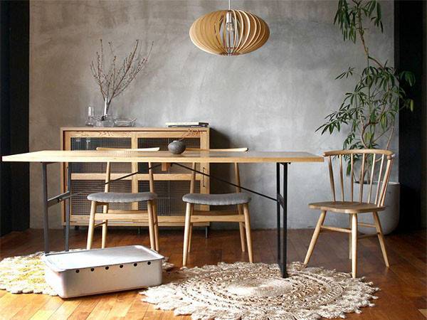 a.depeche half round chair / アデペシュ ハーフ ラウンドチェア