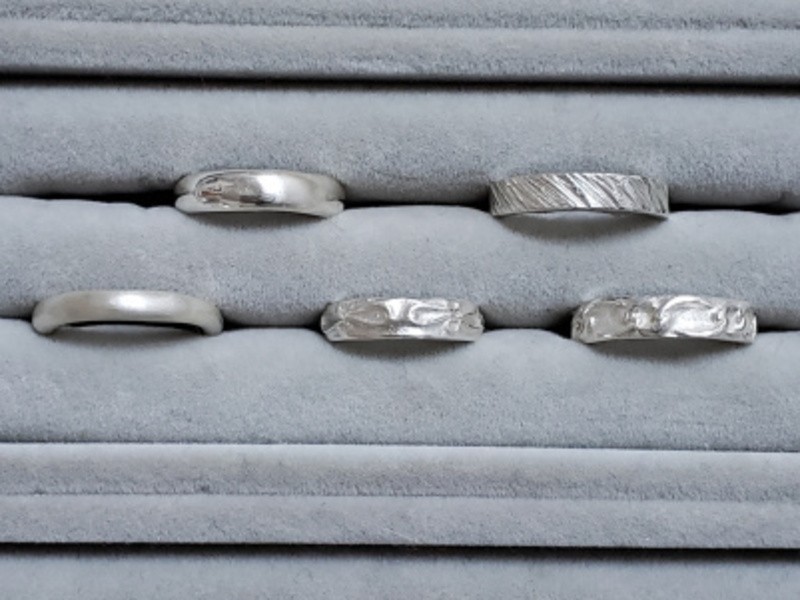 初めてさん向け！ 銀粘土のシルバーリング作り / 横田 由香里