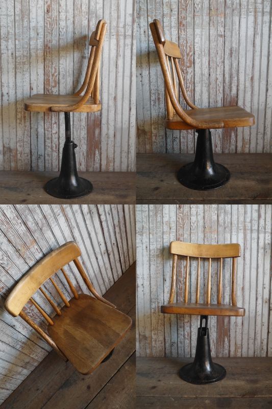 アンティーク アイアン×ウッド キッズチェア - STAGE ANTIQUE